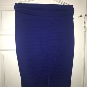 Hybrid pencil skirt